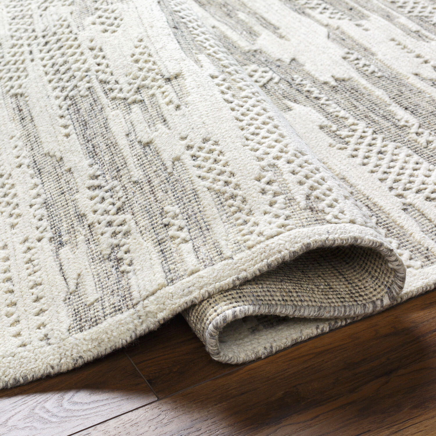 Tunus 144 X 108 inch Black Rug, Rectangle