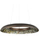 Tairagai LED 32.25 inch Bronze Gold Chandelier Ceiling Light