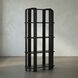 Giza Matte Black Bookcase