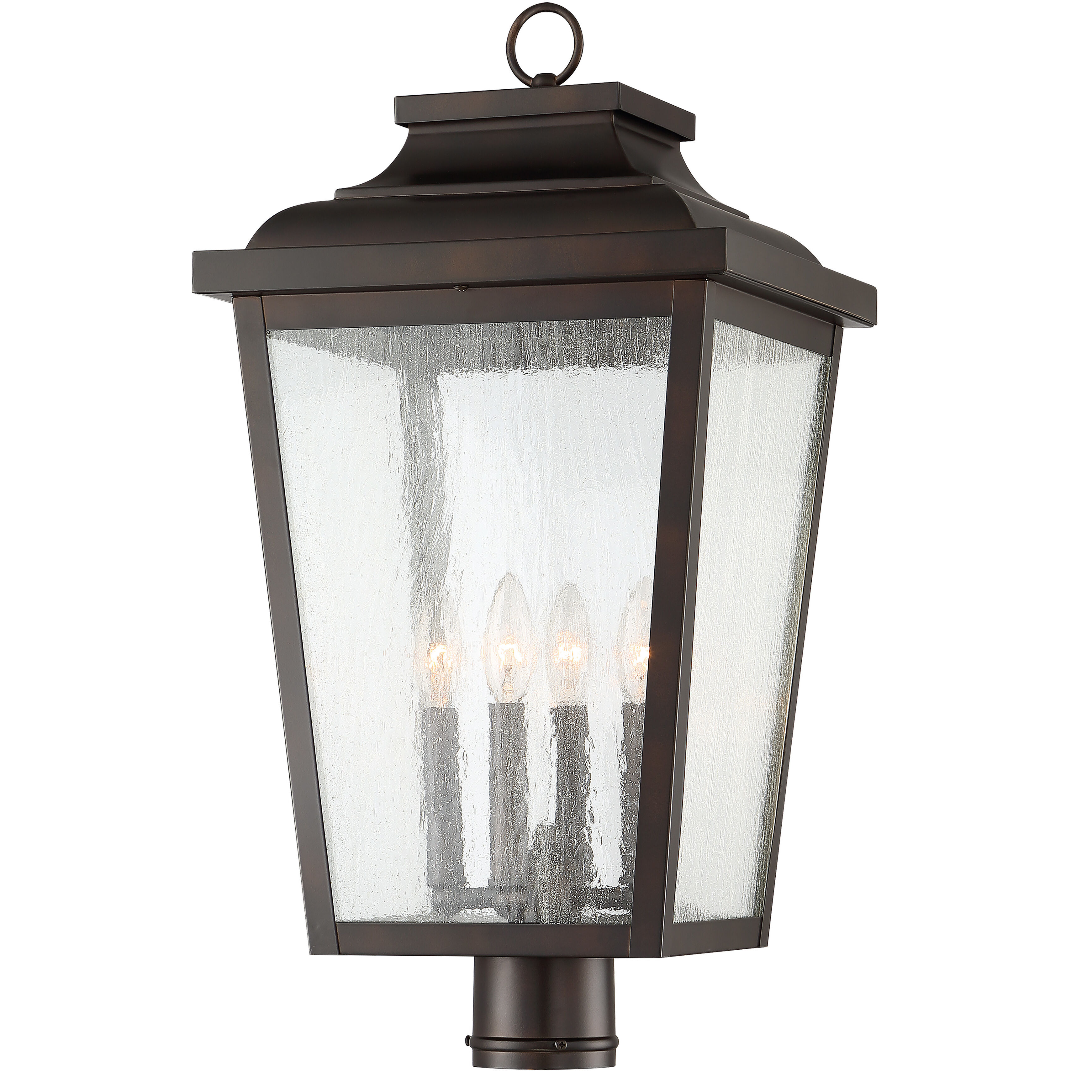 Irvington Manor 4 Light 12.50 inch Post Light & Accessory