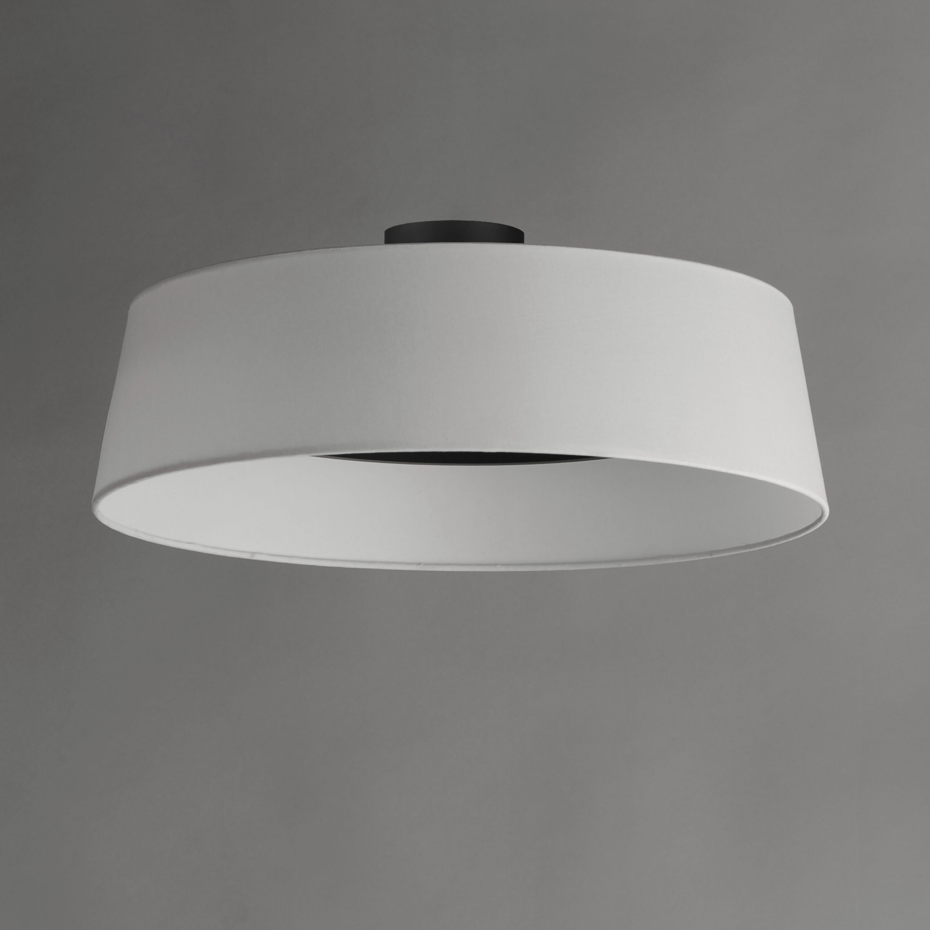 Paramount LED 21.25 inch Black Flush Mount Ceiling Light