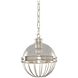 Montauk 1 Light 9 inch Polished Nickel Pendant Ceiling Light