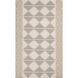 Jewel Tone II 66 X 42 inch Cream, Ivory, Beige, Medium Gray Rug
