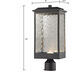 Newcastle LED 19 inch Textured Matte Black Outdoor Post Light