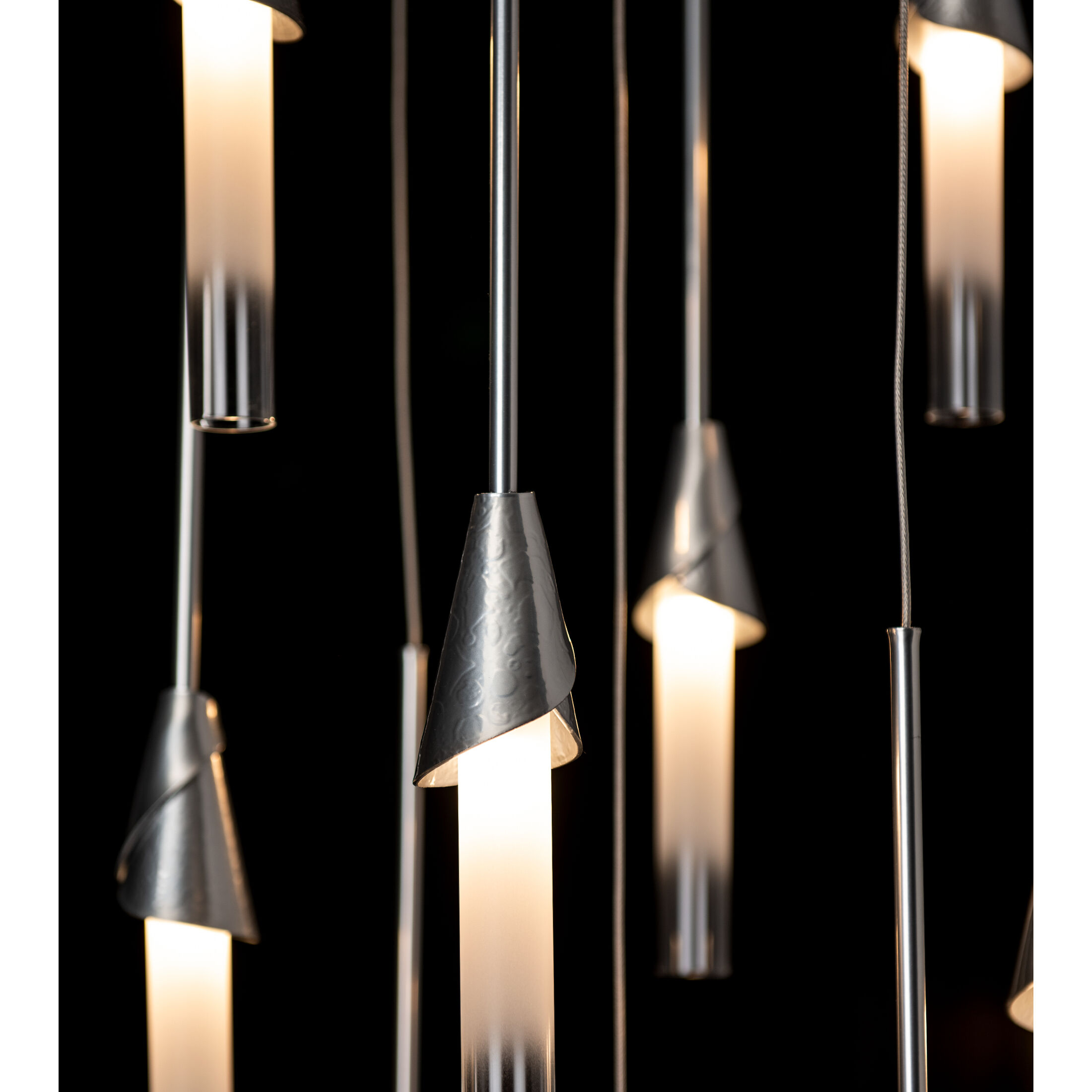 Lilium 9 Light 20.5 inch Sterling Multi-Light Pendant Ceiling Light