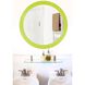 Virginia Glossy Green Wall Mirror