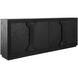 Areo Brushed Black Cabinet