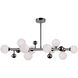 Element LED 36 inch Polished Nickel Island/Pool Table Light Ceiling Light
