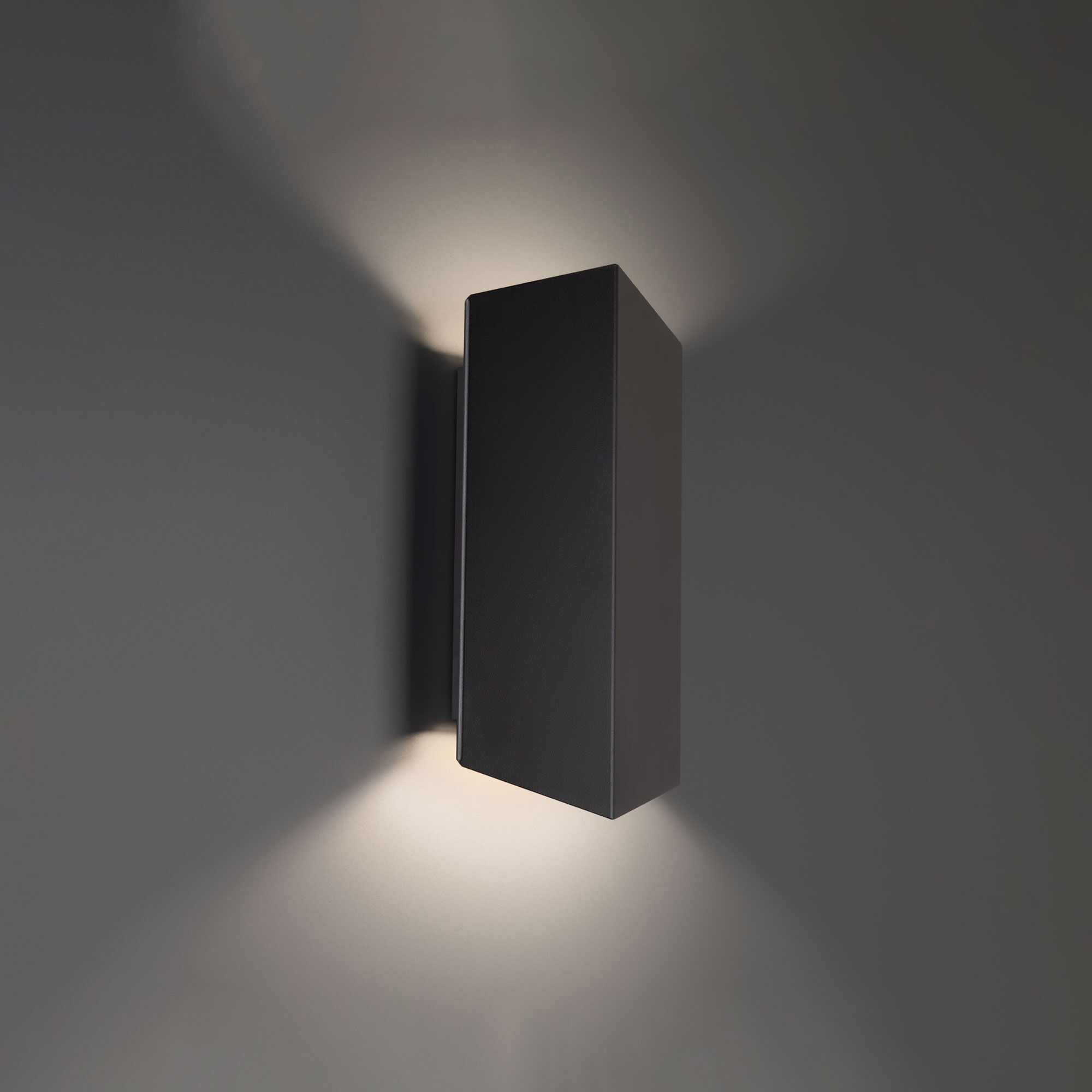 Summit LED 14 inch Black Outdoor Wall Light in 3000K, dweLED