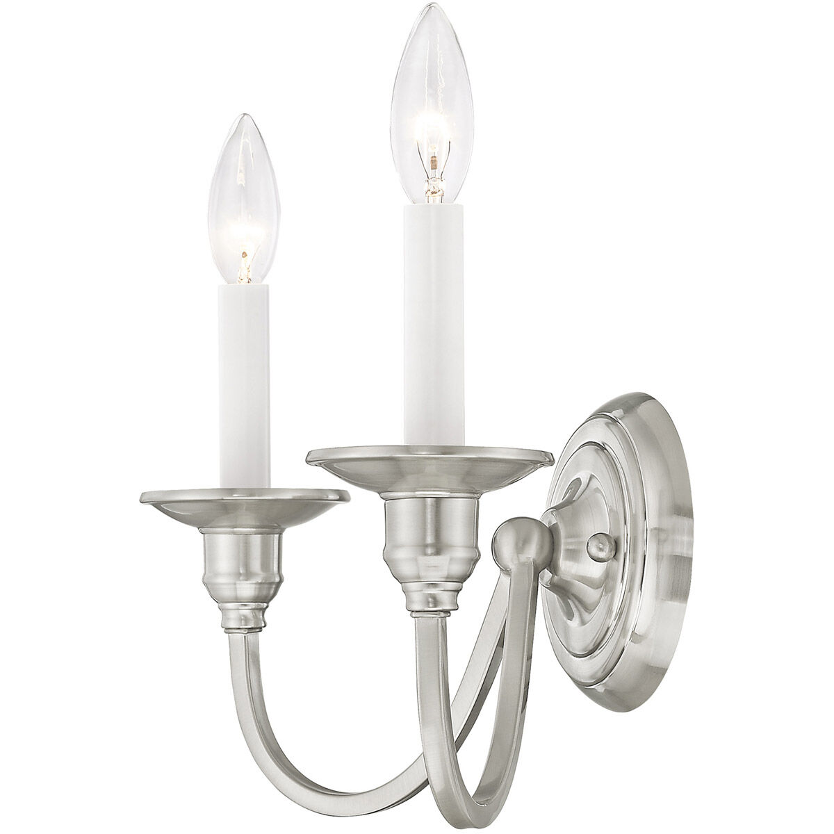 Cranford 2 Light 13 inch Brushed Nickel Wall Sconce Wall Light