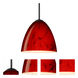 Vila LED Black Cord Pendant Ceiling Light