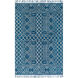 Cheyenne 36 X 24 inch Dark Blue/Cream/White Rugs