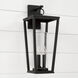 Elliott 3 Light 23.75 inch Black Outdoor Wall Lantern
