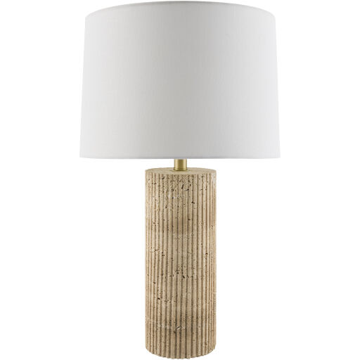 Taboye 25.5 inch 100 watt Natural Accent Table Lamp Portable Light