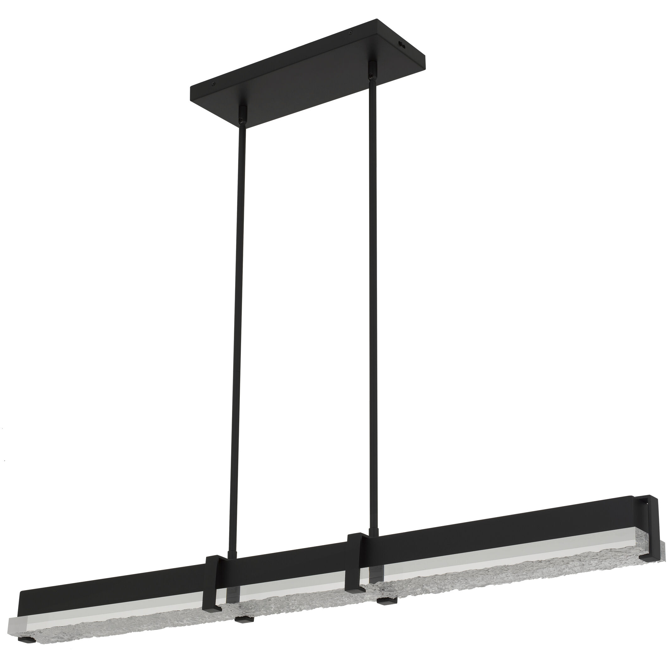 Theodore LED 48 inch Matte Black Island Light Ceiling Light