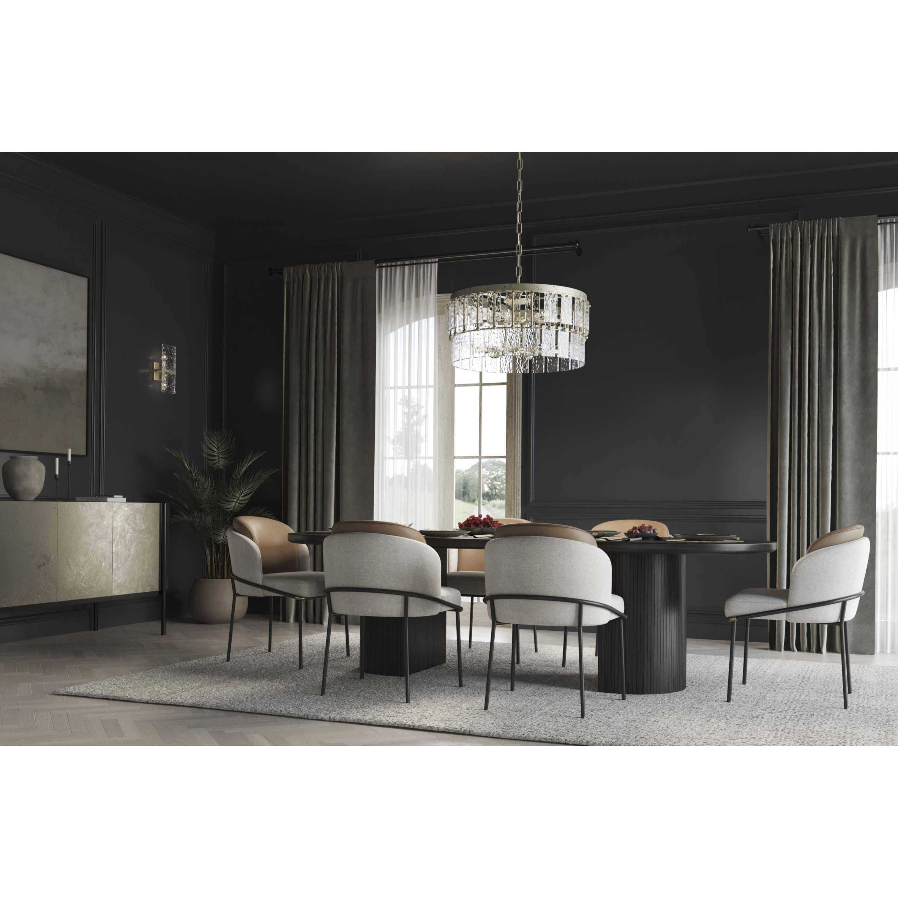 Chevall 2 Light 7 inch Gilded Silver Wall Sconce Wall Light, Design Series