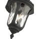 Oxford 3 Light 23 inch Textured Black Outdoor Wall Lantern