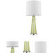 Chiara 29 inch 100.00 watt Polished Chrome Table Lamp Portable Light