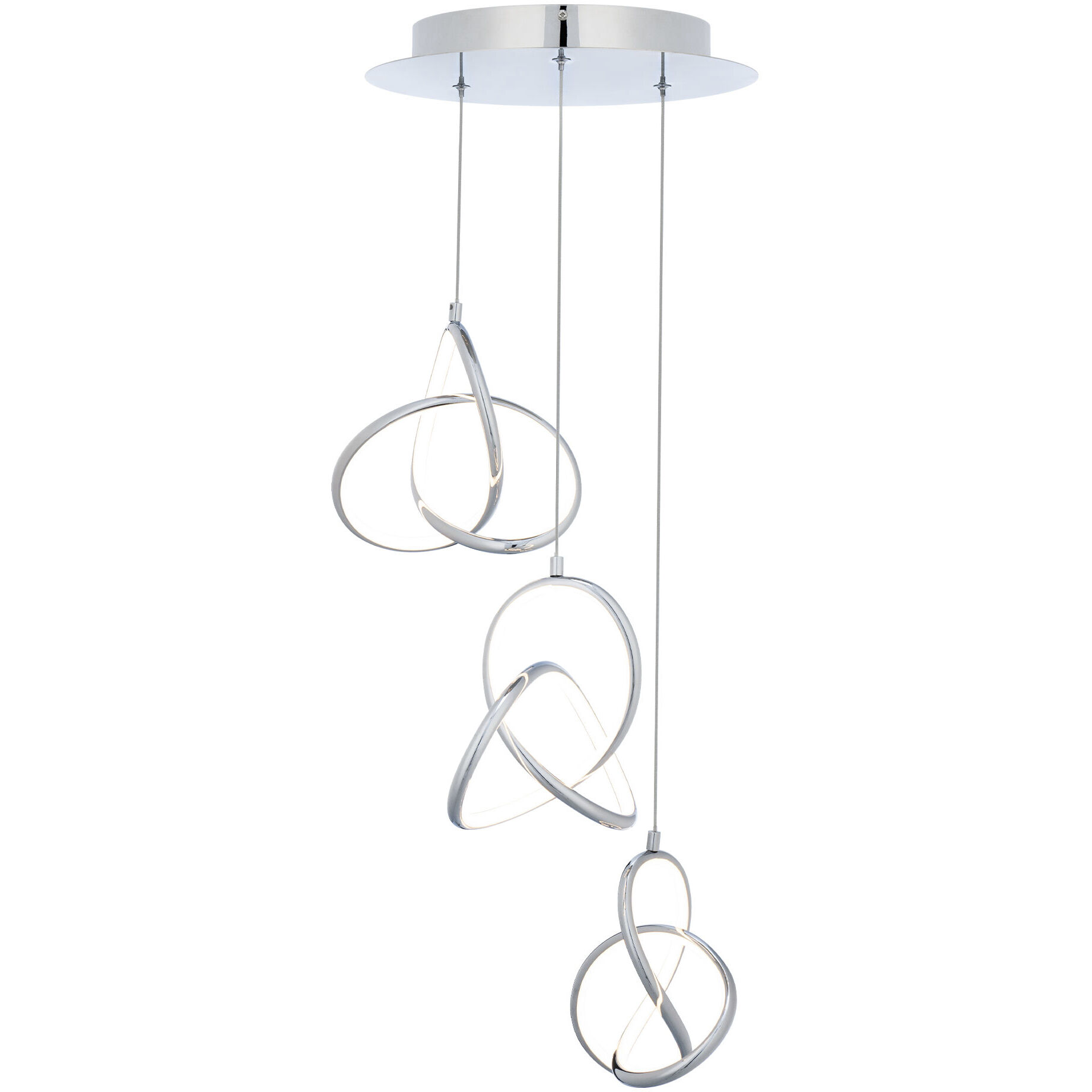 Vornado 3 Light 12.00 inch Pendant