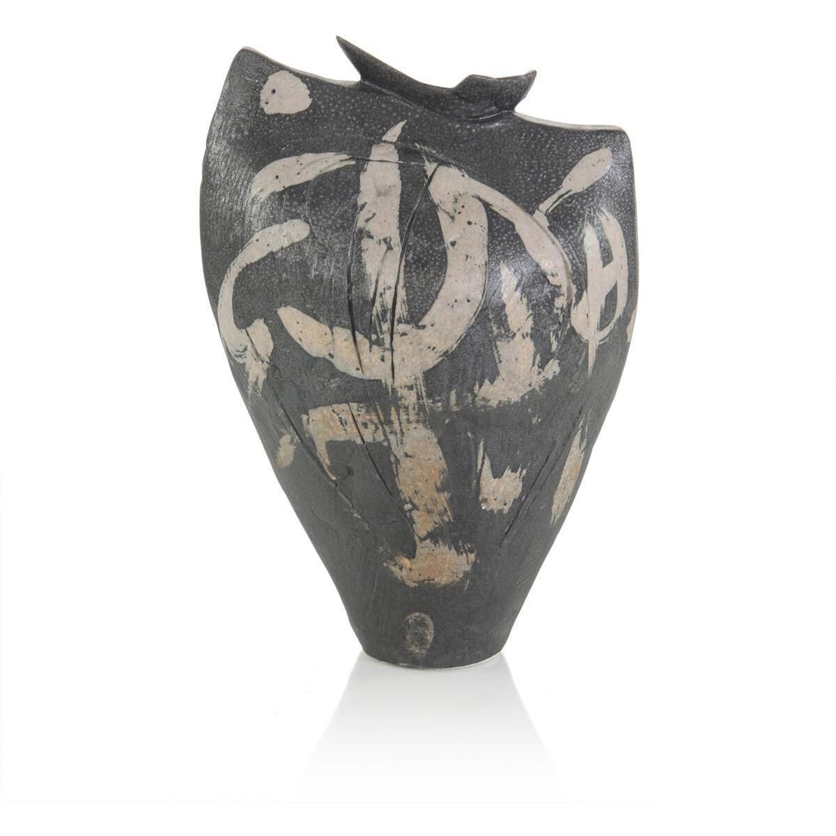 Calligraphy I 11.5 X 7.5 inch Vase