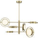 Spectr LED 40.63 inch Soft Brass Chandelier Ceiling Light