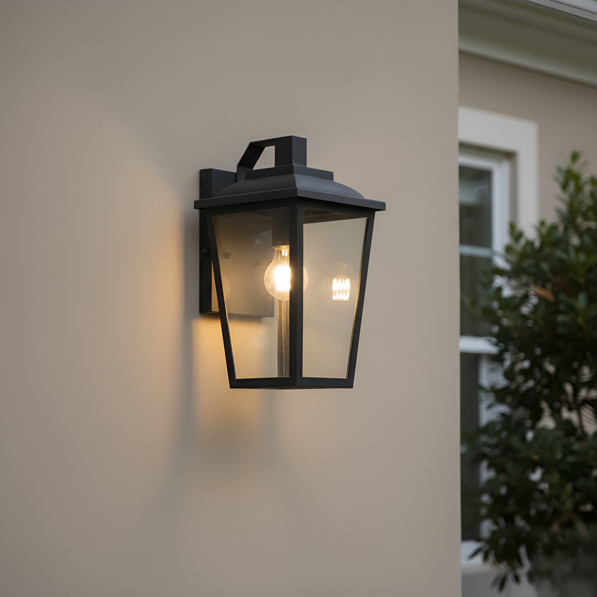 Jaxon 1 Light 12.5 inch Western Bronze Outdoor Wall Lantern