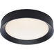 Selene LED 13.23 inch Black Flush Mount Ceiling Light