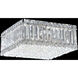 Signature Legacy Quantum 4 Light 12 inch Stainless Steel Flush Mount Ceiling Light