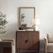 Harriet 38 X 27.5 inch Antiqued Brush Strokes with Ivory Undertones Mirror