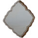 Adriana 29.25 X 29.25 inch Cerused White / Gilded Gold Mirror