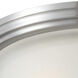 Pittman 2 Light 14 inch Brushed Nickel Flush Mount Ceiling Light