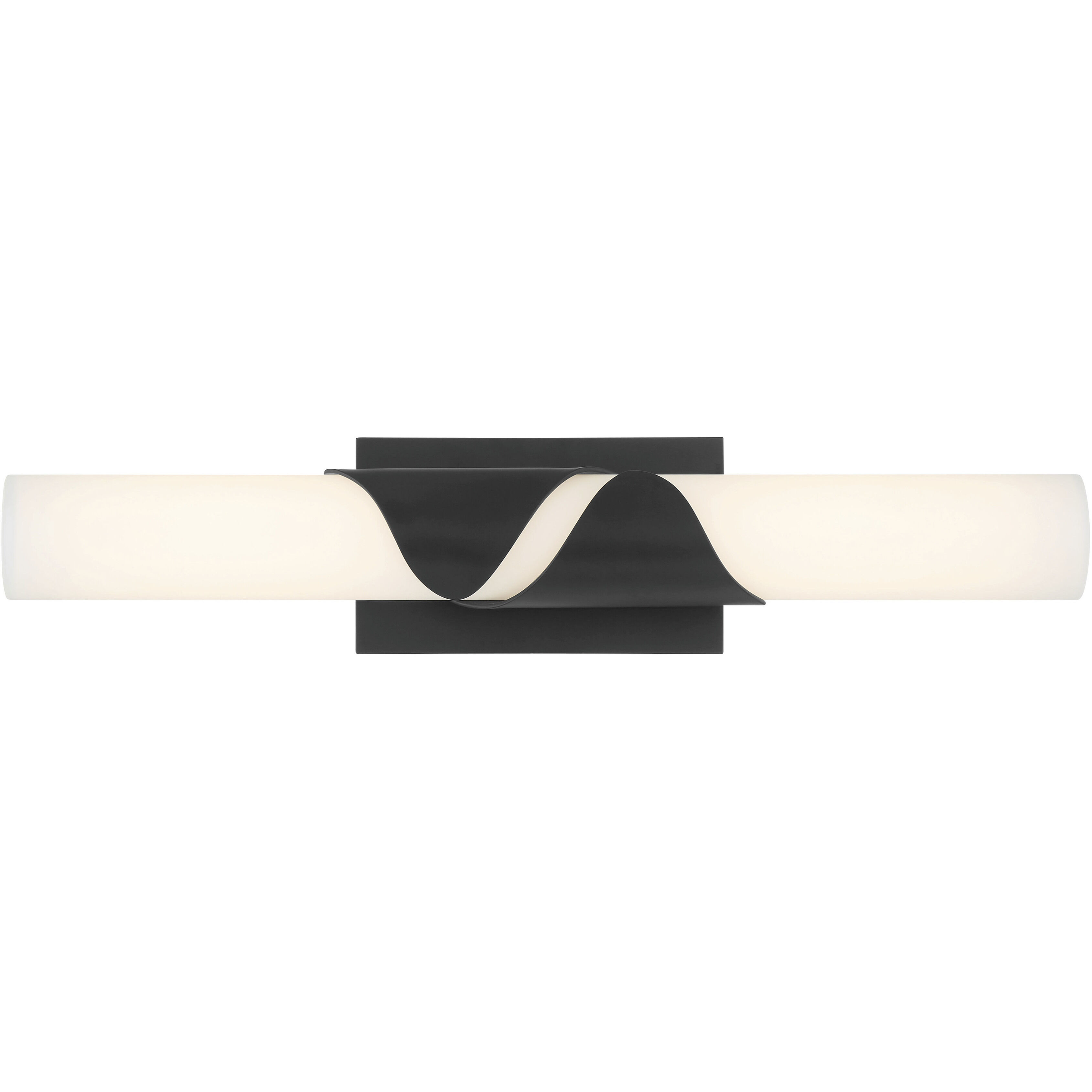 Grafton LED 24 inch Dark Matte Black Vanity Light Wall Light