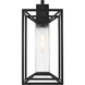 Willington 1 Light 25.5 inch Black Outdoor Wall Sconce