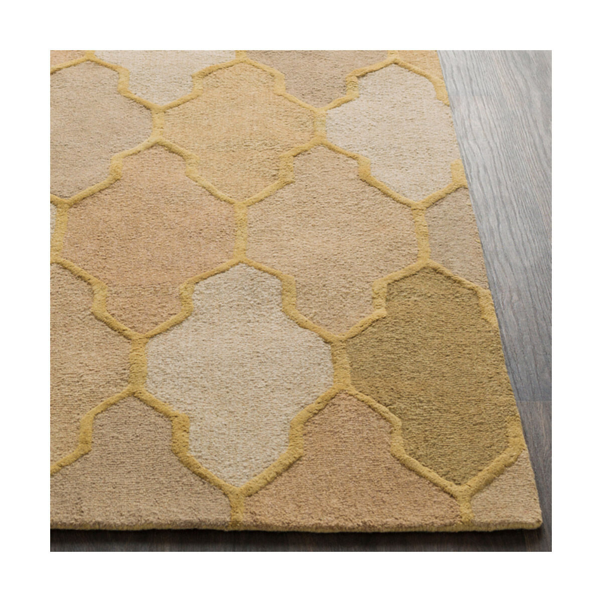 Pollack 96 X 96 inch Khaki Indoor Area Rug, Round