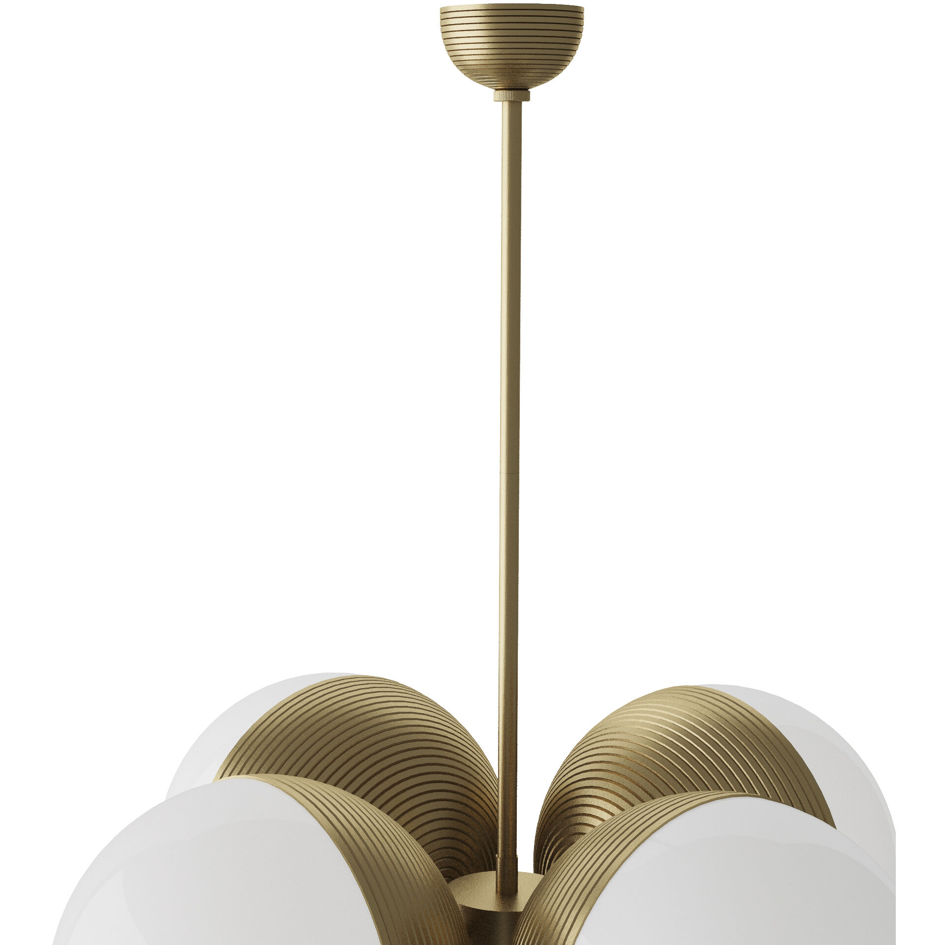 Baptiste 5 Light 30 inch Antique Brass Chandelier Ceiling Light