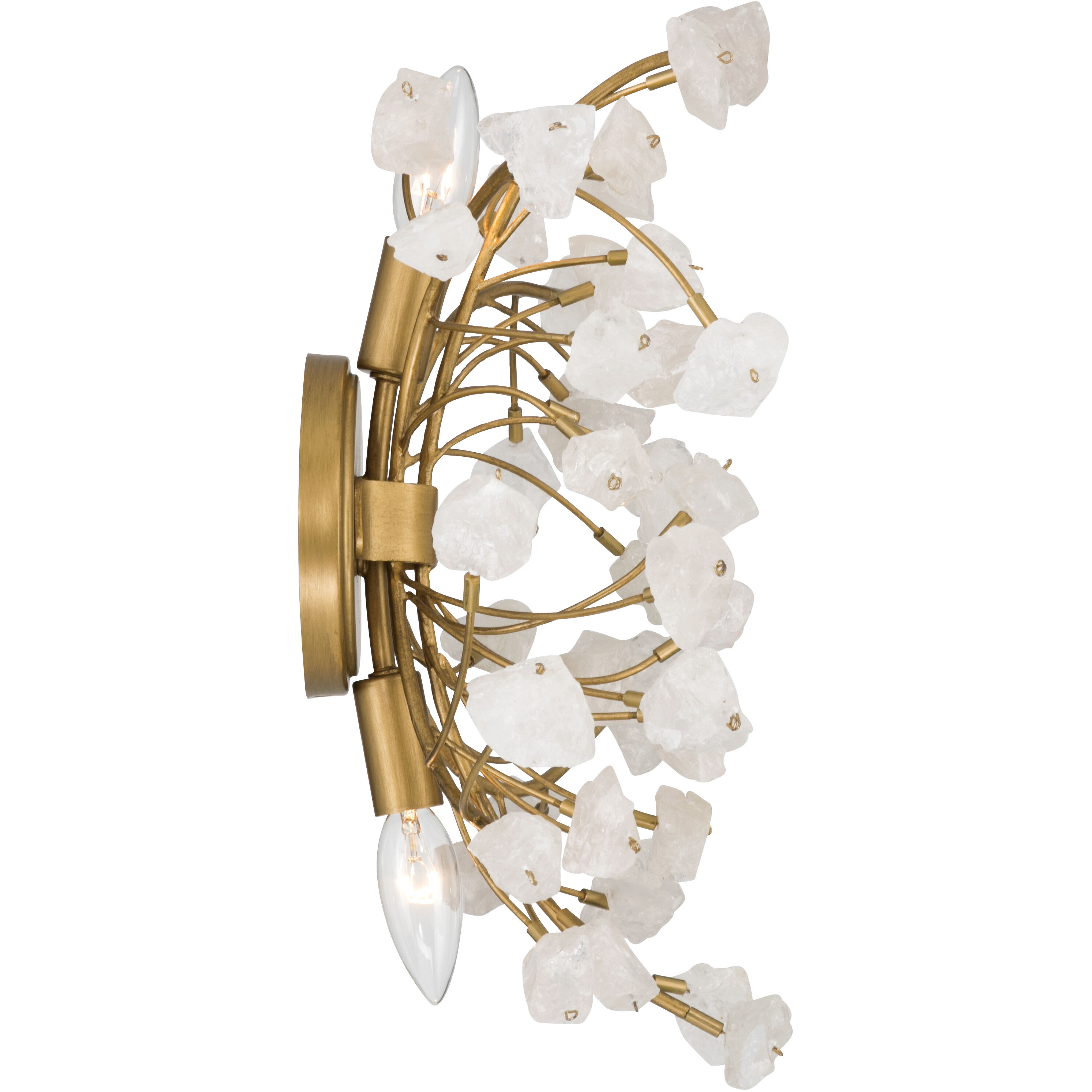 Ramus 2 Light 16.25 inch Painted Legacy Brass Wall Sconce Wall Light