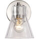 Gianna 5.5 inch Brushed Nickel Vanity Wall Light