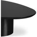 Eden 46 X 31.5 inch Black Coffee Table