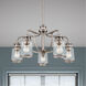 Lawrenceville 5 Light 24 inch Brushed Nickel Dinette Chandelier Ceiling Light