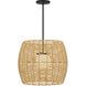 Aruba LED 24 inch Sand Black Outdoor Pendant