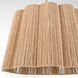Anton 6 Light 26 inch Brushed Brass Pendant Ceiling Light