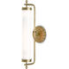 Latimer 1 Light 5 inch Antique Brass Wall Sconce Wall Light, Barry Goralnick Collection