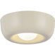 Hayden LED 6 inch Pearl White Flush Mount Ceiling Light