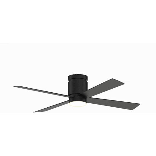 Kwartet 52 inch Matte White Fan-Uni