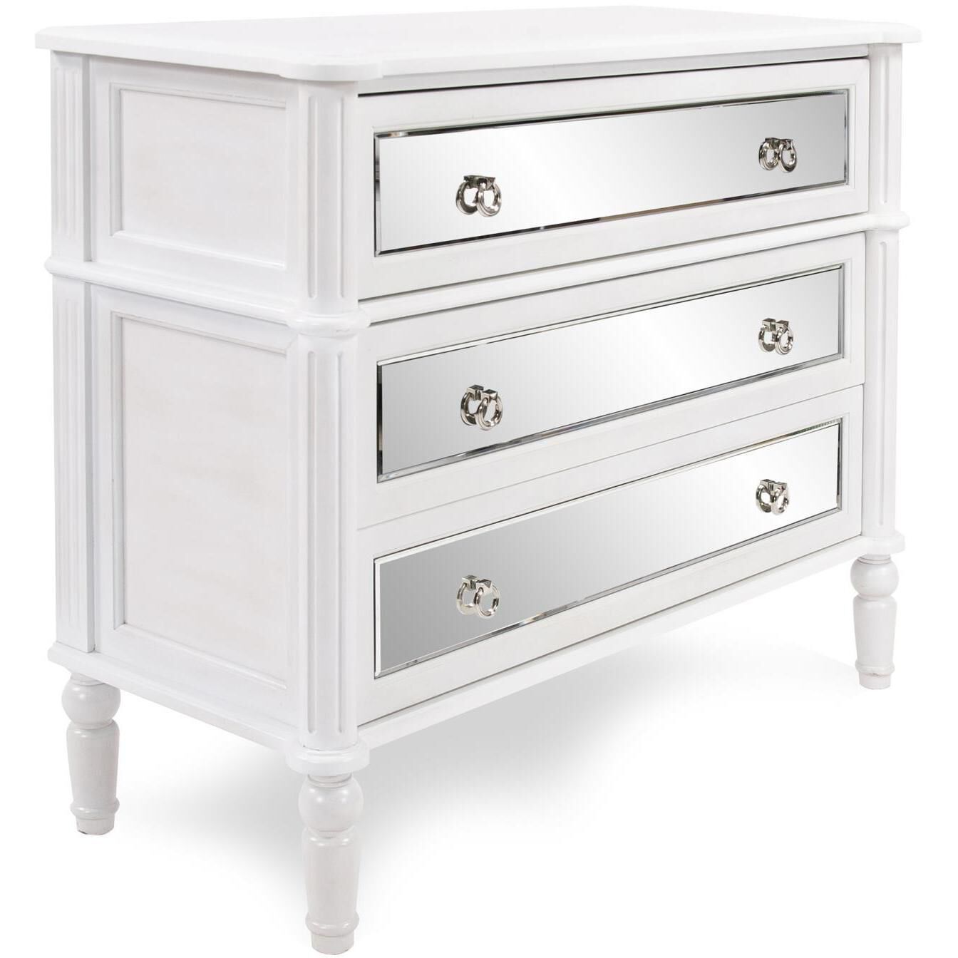 Madison Antique White Cabinet