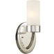 Denver 1 Light 4.63 inch Polished Nickel Vanity Light Wall Light