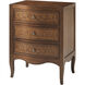 Remy 32 X 24 inch Walnut and Oak Nightstand