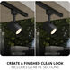 X Track Black Outdoor Track Accessory Ceiling Light