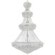 Empire 42 Light 50 inch Chrome Down Chandelier Ceiling Light