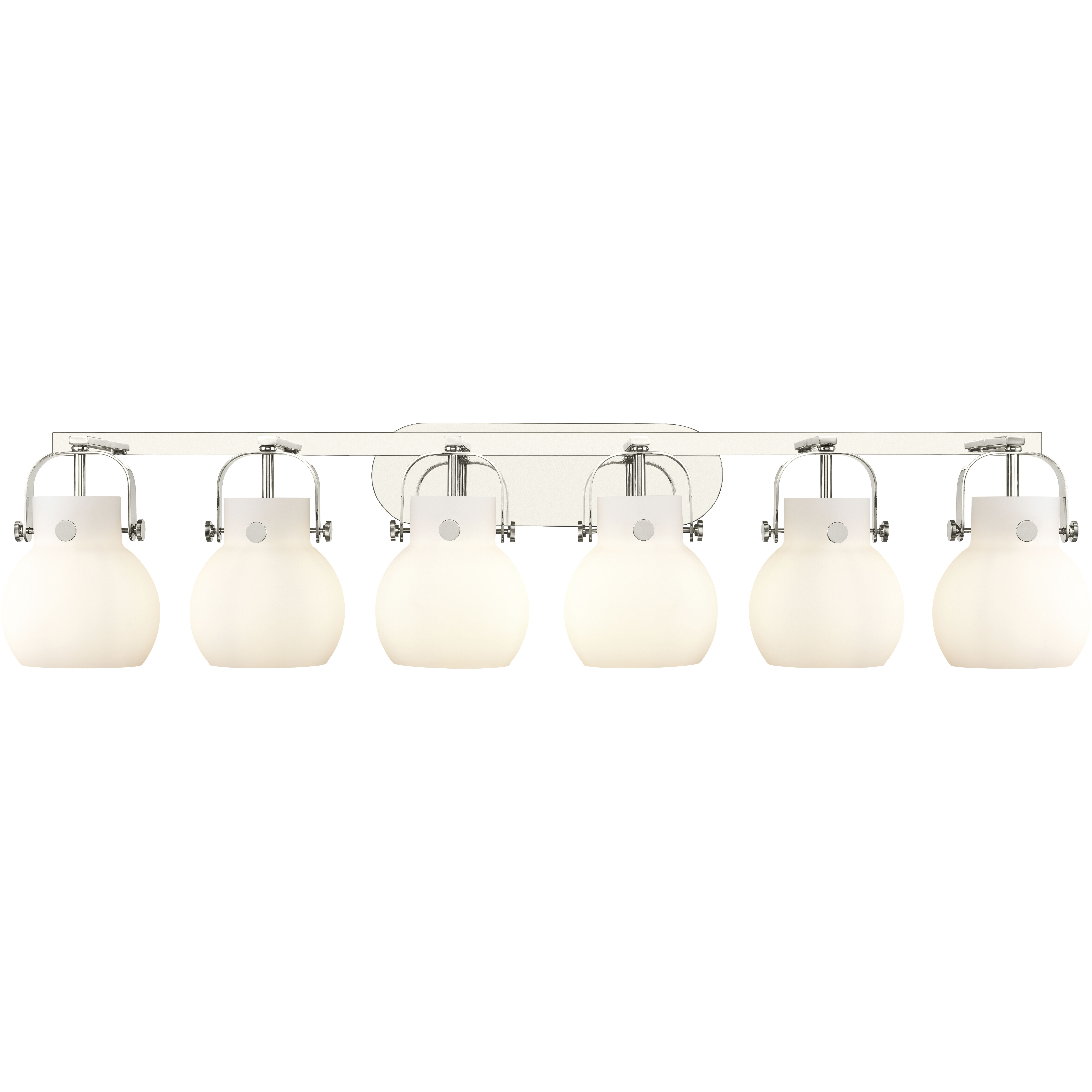 Pilaster II Sphere 6 Light 45.50 inch Bathroom Vanity Light
